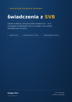 Świadczenia SVB -  kompletny poradnik